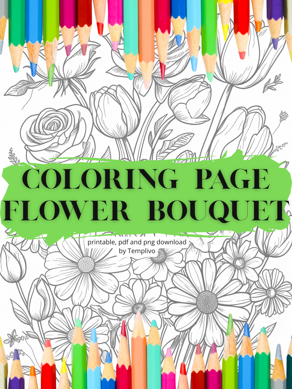 Flower Coloring Page
