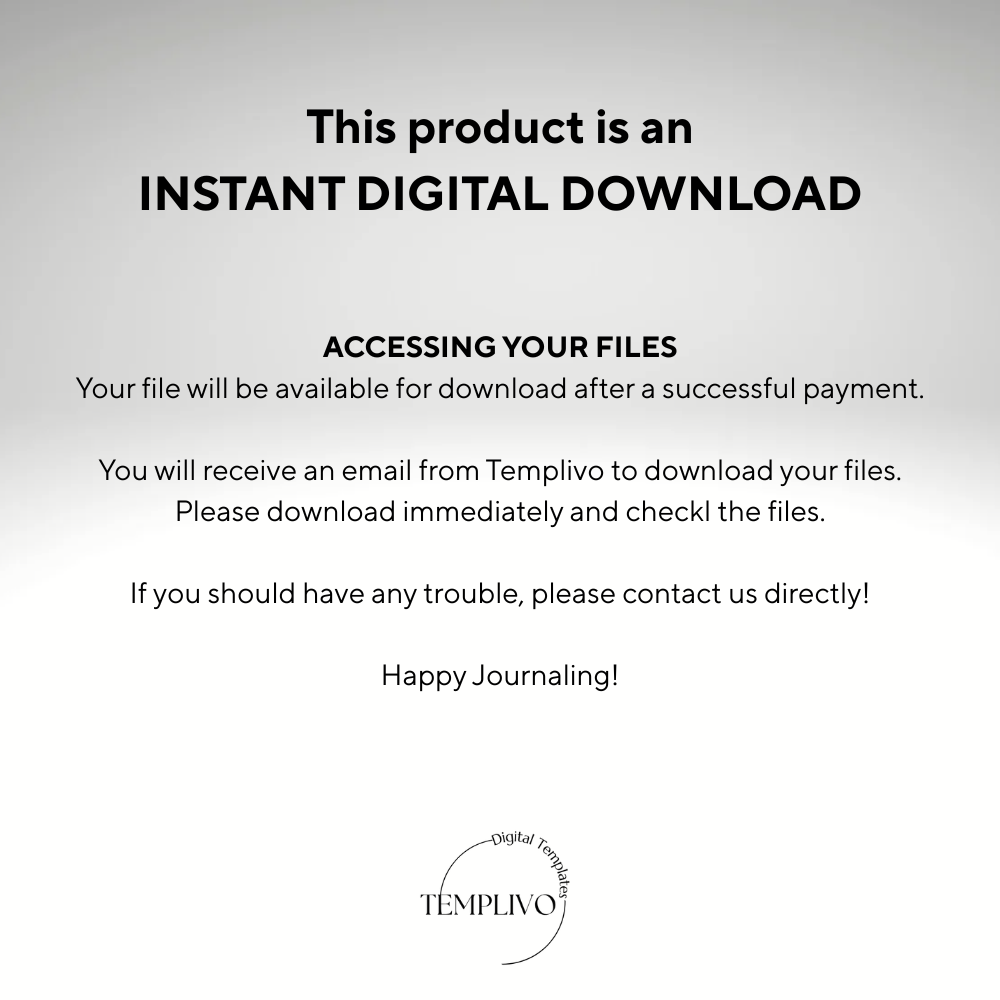 Digital Planner - Self Care