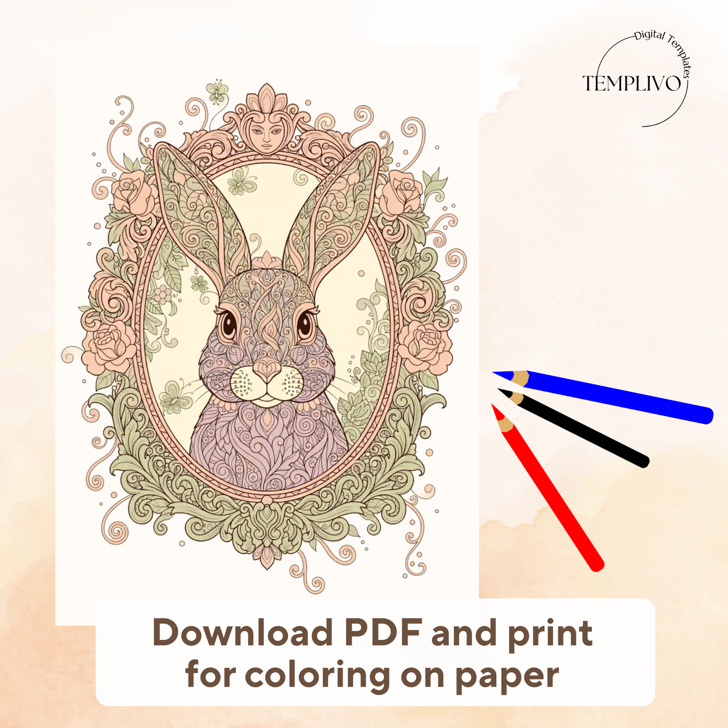 Easter coloring book, adult coloring sheets, coloring book, spring theme, easter colouring, adult coloring book, Malbuch, Malseiten, Ostern, Oster Malbuch, intricate, lilne-art, high detail black and greyscale, pdf, png, printable coloring sheets, digital coloring