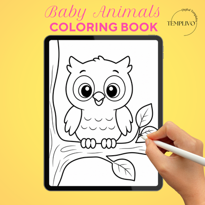 Baby Animals coloring book, kids coloring book, cute animals, coloriage png, animal coloring pages, children coloring pages, doodle colouring book, children colouring pages png, little animals coloring pages, kids coloring pages printable, childrens coloring, coloring pages for kids, coloring page digital, Instant download, simple coloring, High detail, Line art, best seller, grey scale, Malbuch für Kinder, Malbuch, Malseiten, Baby Tiere