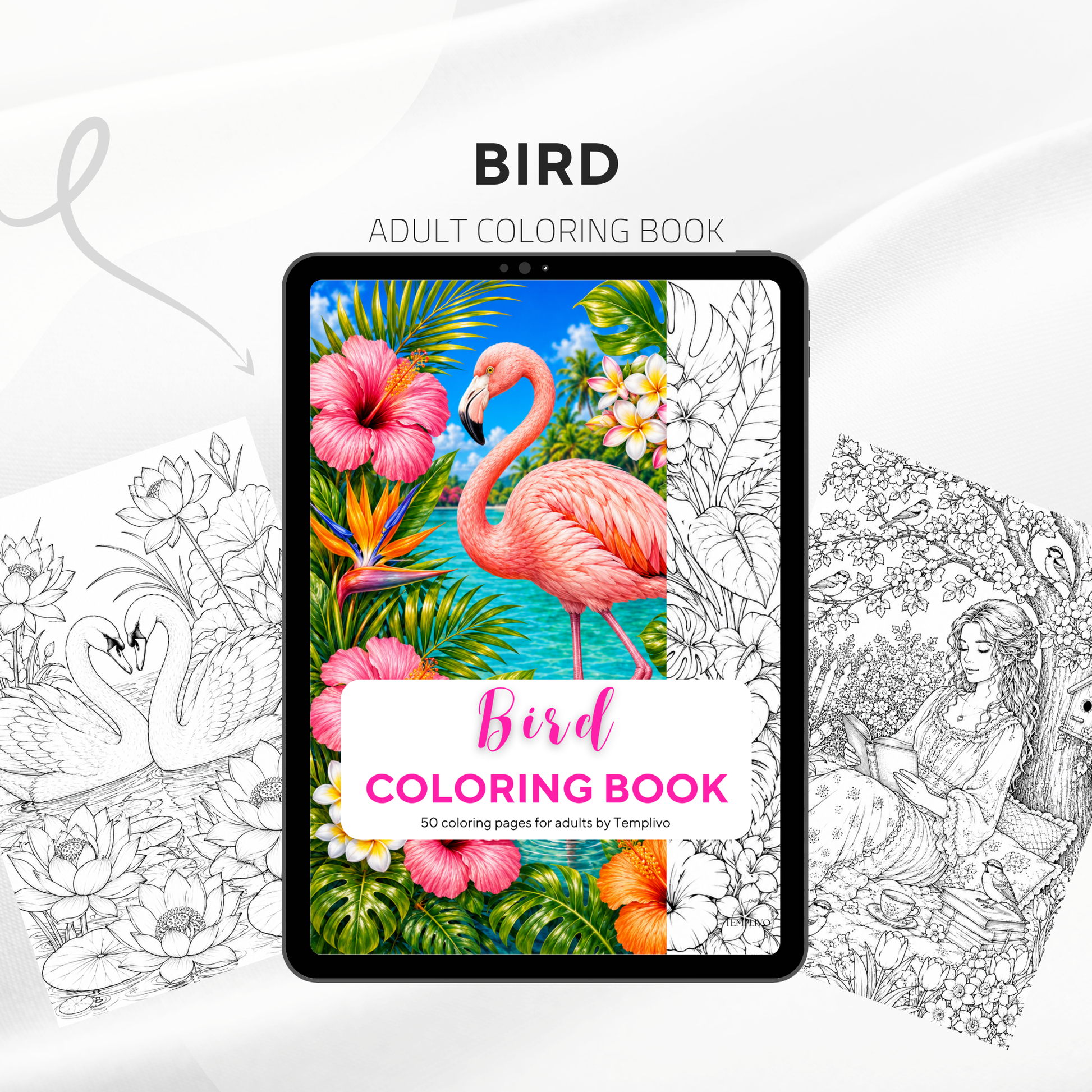 Adult coloring book, birds coloring book, bird, livre de coloriage, pdf, png, nature coloring pages, adult coloring pages, doodle colouring book, birds colouring pages png, adult coloring pages printable, adult coloring, coloring pages for adults, coloring page digital, Instant download, high detail and intricate, Line art, best seller, grey scale, Vogel Malvorlagen, Vögel Malbuch, Malseiten, oiseau
