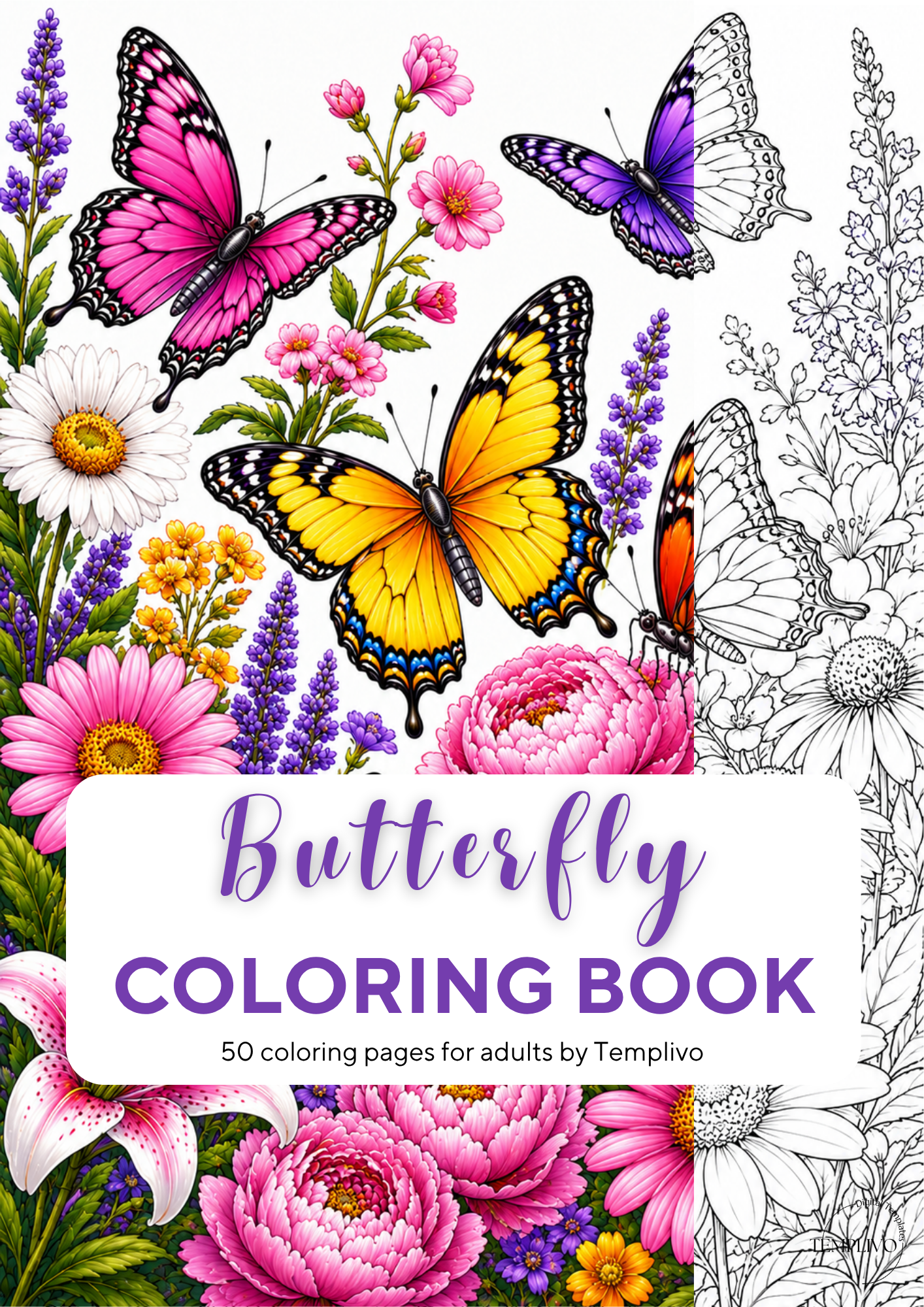 Adult coloring book, Butterfly coloring book, butterflies, livre de coloriage, pdf, png, fantasy coloring pages, adult coloring pages, doodle colouring book, floral colouring pages png, adult coloring pages printable, adult coloring, coloring pages for adults, coloring page digital, Instant download, high detail and intricate, Line art, best seller, grey scale, Schmetterling Malvorlagen, Malbuch, Malseiten, Schmetterlinge