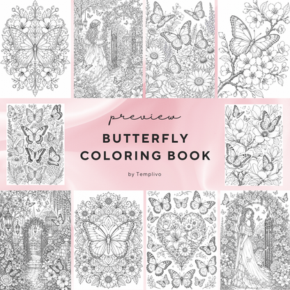 Adult coloring book, Butterfly coloring book, butterflies, livre de coloriage, pdf, png, fantasy coloring pages, adult coloring pages, doodle colouring book, floral colouring pages png, adult coloring pages printable, adult coloring, coloring pages for adults, coloring page digital, Instant download, high detail and intricate, Line art, best seller, grey scale, Schmetterling Malvorlagen, Malbuch, Malseiten, Schmetterlinge