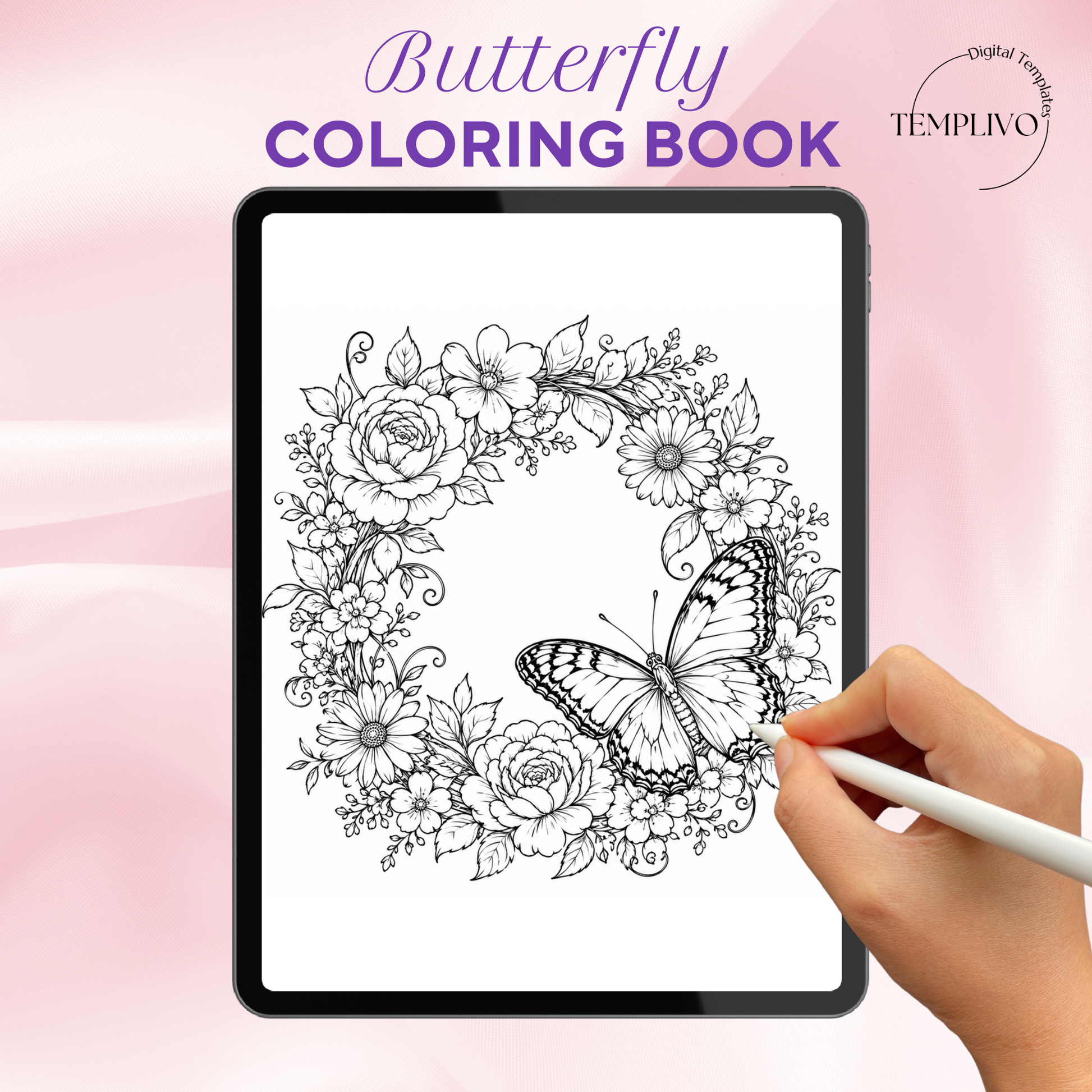 Adult coloring book, Butterfly coloring book, butterflies, livre de coloriage, pdf, png, fantasy coloring pages, adult coloring pages, doodle colouring book, floral colouring pages png, adult coloring pages printable, adult coloring, coloring pages for adults, coloring page digital, Instant download, high detail and intricate, Line art, best seller, grey scale, Schmetterling Malvorlagen, Malbuch, Malseiten, Schmetterlinge