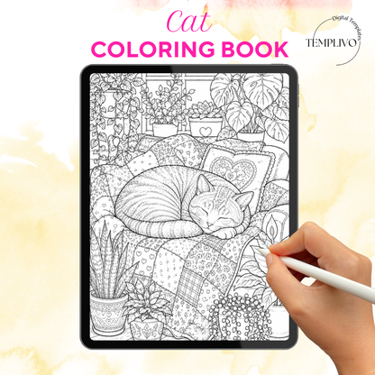 Adult coloring book, Cat coloring book, fantasy, livre de coloriage, pdf, png, cat coloring pages, adult coloring pages, doodle colouring book, fantasy cat colouring pages png, adult coloring pages printable, adult coloring, coloring pages for adults, coloring page digital, Instant download, Intricate, High detail, Line art, best seller, grey scale, Katzen Malvorlagen, Malbuch, Malseiten