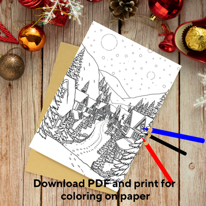 christmas coloring book, adult coloring book, xmas coloring sheets, printable coloring book for adults, digital coloring png, christmas coloring book pdf, Adult coloring pages printable, christmas printable, winter coloring book, Malbuch Weihnachts, weihnachts malbuch, coloriage png, pdf coloring book, Instant download, Intricate, High detail, Line art, best seller