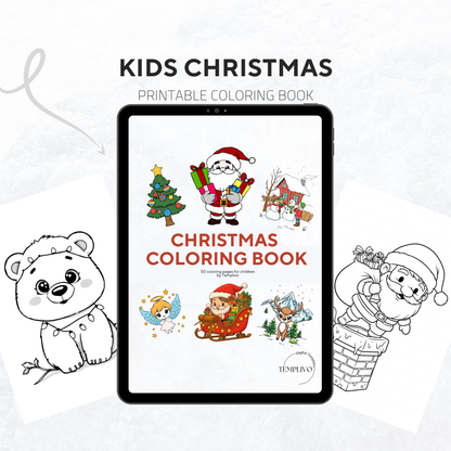 Christmas Coloring Book for Kids, Coloring Book, xmas Coloring pages, Kids coloring book, coloring pages for children, Christmas Coloring, Malseite, Weihnachts Malbuch, png coloriage