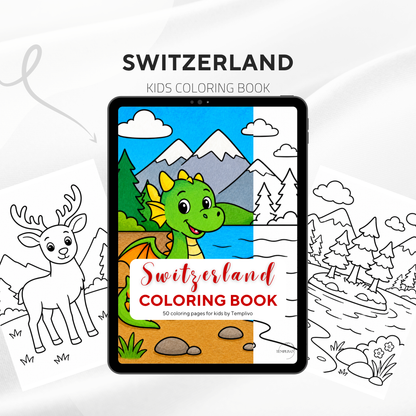 Kids coloring book, switzerland coloring book, swiss, coloriage png, floral coloring pages, children coloring pages, doodle colouring book, forest colouring pages png, animal coloring pages, kids coloring pages printable, childrens coloring, coloring pages for kids, coloring page digital, Instant download, Intricate, High detail, Line art, best seller, grey scale, swissness, Malbuch, Malseiten, Schweiz, Suisse