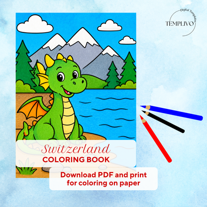 Kids coloring book, switzerland coloring book, swiss, coloriage png, floral coloring pages, children coloring pages, doodle colouring book, forest colouring pages png, animal coloring pages, kids coloring pages printable, childrens coloring, coloring pages for kids, coloring page digital, Instant download, Intricate, High detail, Line art, best seller, grey scale, swissness, Malbuch, Malseiten, Schweiz, Suisse