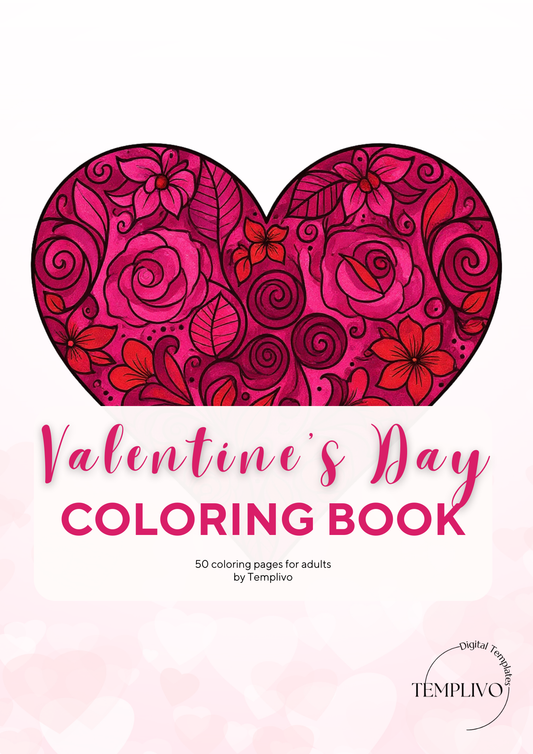 Coloring Book, adult coloring pages, coloring pages, valentines day, valentine day, valentine, love, love theme, digital coloring book, adult coloring book, printable coloring pages, heart coloring book, pdf, png, digital download, Malbuch, livre de coloriage