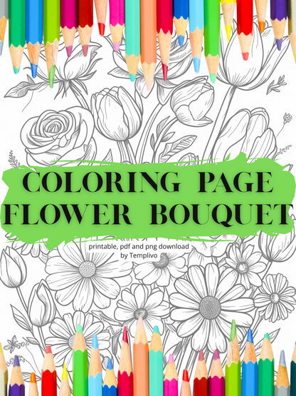 Flower Coloring Page