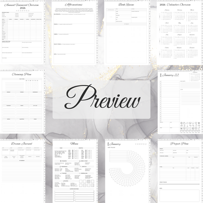 Digital Planner, Digitaler Planer, 2026 Digital Planner, portrait orientation, Monday start planner, printable planner, Digital planner 2026