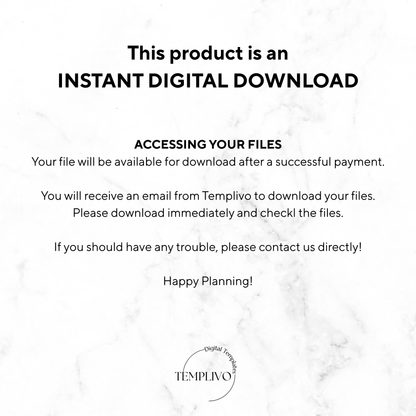 Digital Planner 2026 - Monday Start, Portrait