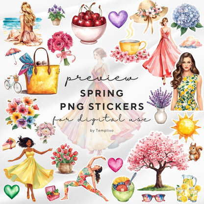 Digital Stickers Spring, Digital Planner Stickers, spring theme, sticker, Planner stickers, PNG stickers, self care stickers, spring clipart, digital sticker, digitale sticker, aufkleber, ipad stickers, goodnotes stickers, samsung notes sticker, watercolor png, aesthetic stickers, watercolor planner stickers, clipart, planner clipart, stickers numeriques, stickers digitali, printemps, natural girl clipart, digital stickers aquarelle, planner clipart, png
