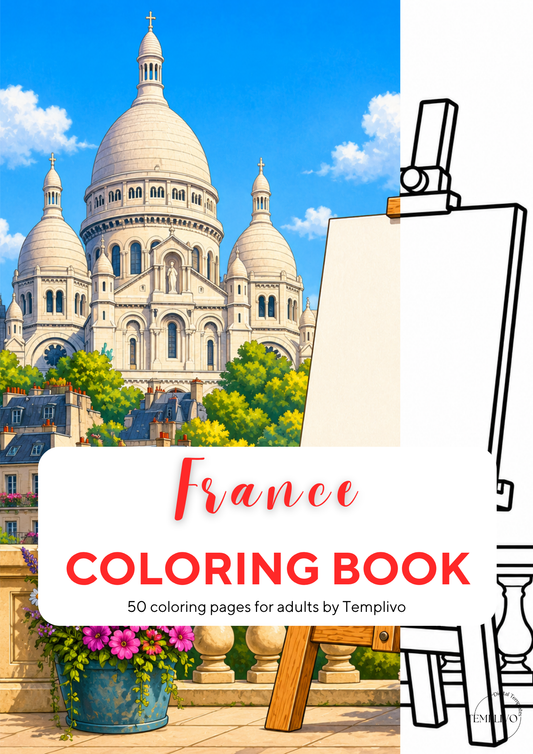 Adult coloring book, france coloring book, francais, livre de coloriage, pdf, png, france coloring pages, adult coloring pages, doodle colouring book, france colouring pages png, adult coloring pages printable, adult coloring, coloring pages for adults, coloring page digital, Instant download, simpl and easyl, Line art, best seller, grey scale, Frankreich Malvorlagen, Malbuch, Malseiten