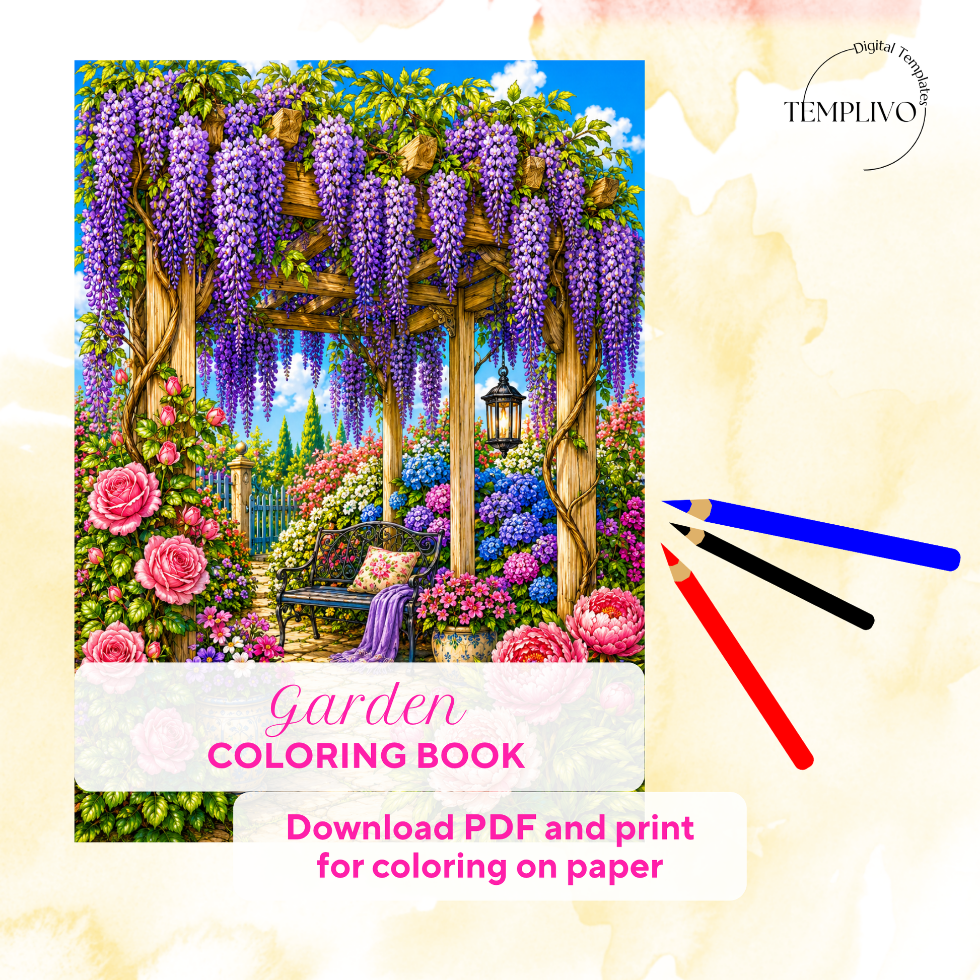Adult coloring book, garden coloring book, botanical coloring book, floral, livre de coloriage, pdf, png floral coloring pages, adult coloring pages, doodle colouring book, flower colouring pages png, adult coloring pages printable, adult coloring, coloring pages for adults, coloring page digital, Instant download, Intricate, High detail, Line art, best seller, grey scale, botanical garden, Malbuch, Malseiten