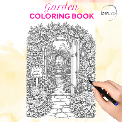 Adult coloring book, garden coloring book, botanical coloring book, floral, livre de coloriage, pdf, png floral coloring pages, adult coloring pages, doodle colouring book, flower colouring pages png, adult coloring pages printable, adult coloring, coloring pages for adults, coloring page digital, Instant download, Intricate, High detail, Line art, best seller, grey scale, botanical garden, Malbuch, Malseiten