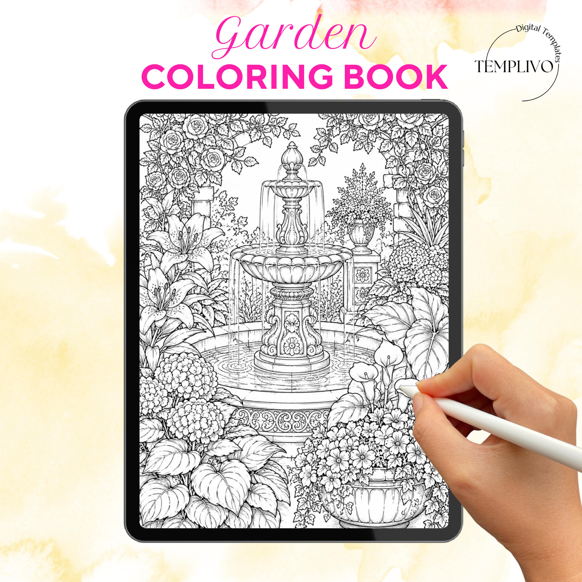 Adult coloring book, garden coloring book, botanical coloring book, floral, livre de coloriage, pdf, png floral coloring pages, adult coloring pages, doodle colouring book, flower colouring pages png, adult coloring pages printable, adult coloring, coloring pages for adults, coloring page digital, Instant download, Intricate, High detail, Line art, best seller, grey scale, botanical garden, Malbuch, Malseiten