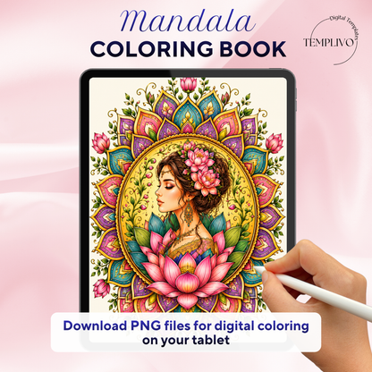 Adult coloring book, Mandala coloring book, Mandala, livre de coloriage, pdf, png, fantasy coloring pages, adult coloring pages, doodle colouring book, floral colouring pages png, adult coloring pages printable, adult coloring, coloring pages for adults, coloring page digital, Instant download, high detail and intricate, Line art, best seller, grey scale, Mandala Malvorlagen, Malbuch, Malseiten