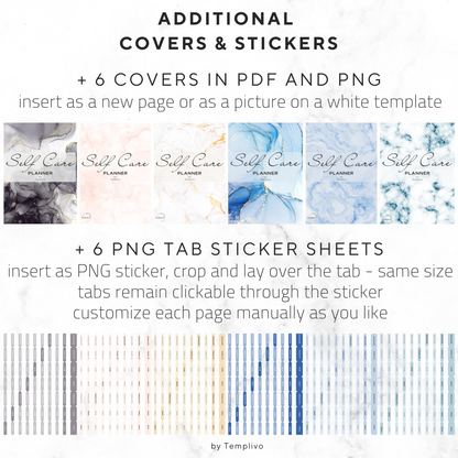 self care planner, digital planner, minimalist, marble, self care journal, self love journal, self love planner, digitaler planer, selbstfürsorge, selbstliebe, Planer, Planner, Journal, printable journal, druckbarer planer, Marmor, minimalistischer Planer