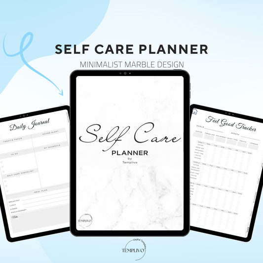 self care planner, digital planner, minimalist, marble, self care journal, self love journal, self love planner, digitaler planer, selbstfürsorge, selbstliebe, Planer, Planner, Journal, printable journal, druckbarer planer, Marmor, minimalistischer Planer, samsung notes planner, goodnotes, freenotes template, instant download, hyperlinked pdf notebook
