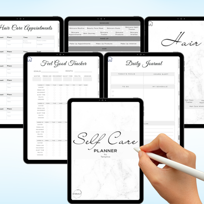 self care planner, digital planner, minimalist, marble, self care journal, self love journal, self love planner, digitaler planer, selbstfürsorge, selbstliebe, Planer, Planner, Journal, printable journal, druckbarer planer, Marmor, minimalistischer Planer, samsung notes planner, goodnotes, freenotes template, instant download, hyperlinked pdf notebook