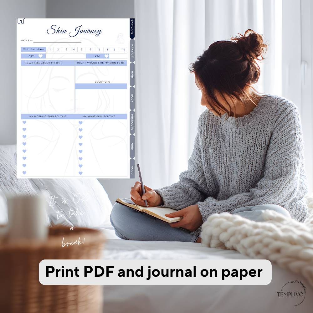 Self care planner, Daily journal, Digital journal, Digital self care, Self care, Self care journal,  Printable self care, Self love planner, Wellness planner, Daily planner, Self love journal, Pdf planner, Digital planner, Tagebuch, Selbstfürsorge Planer