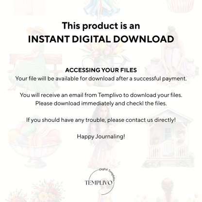 Digital Stickers - Easter