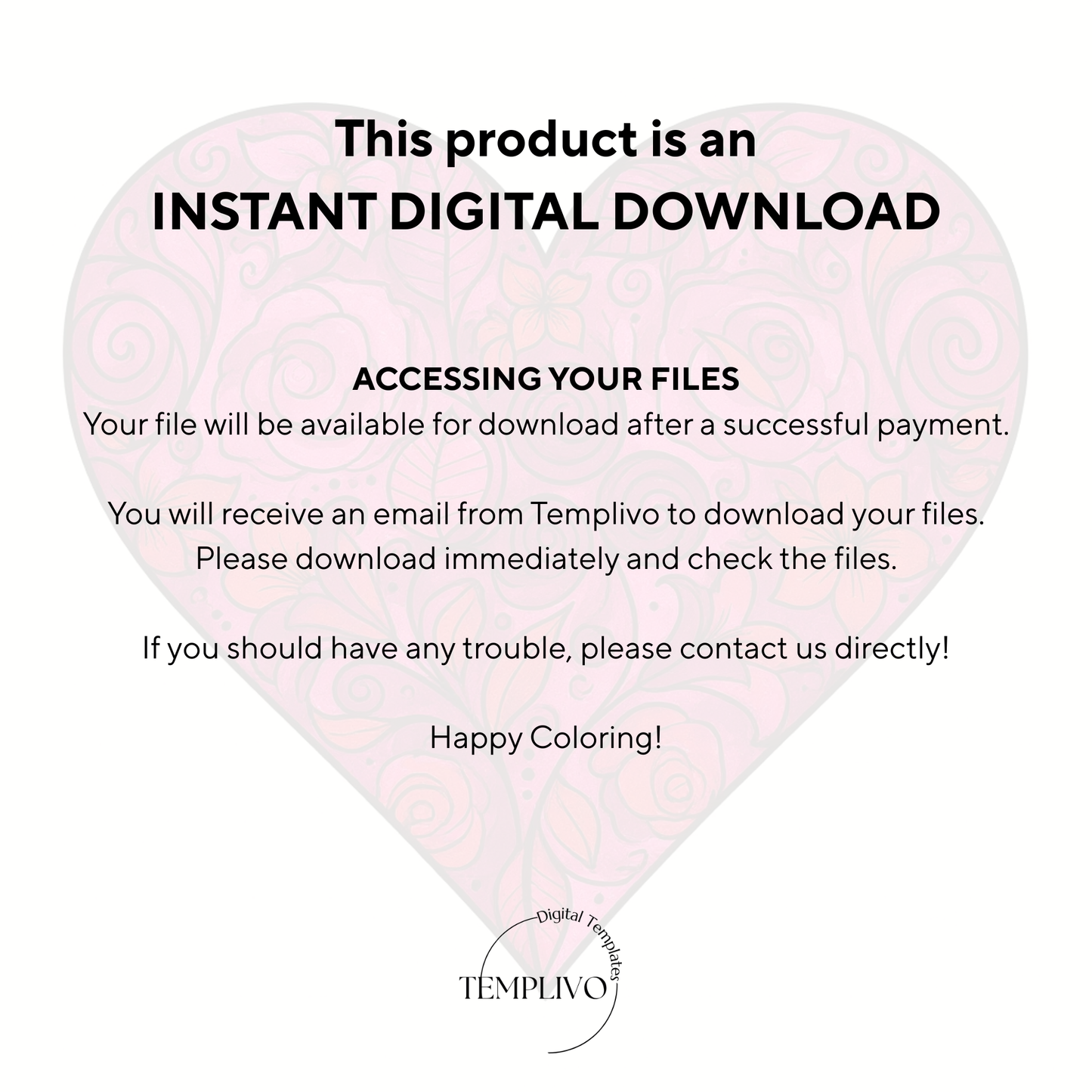 Coloring Book - Valentine's Day