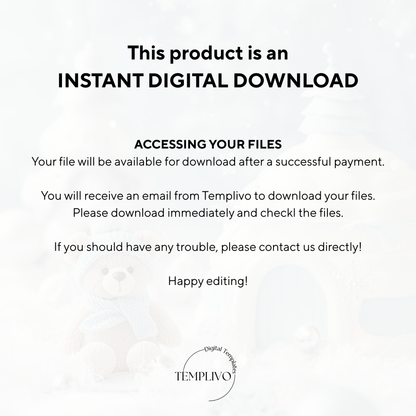 Winter Onederland Invitation
