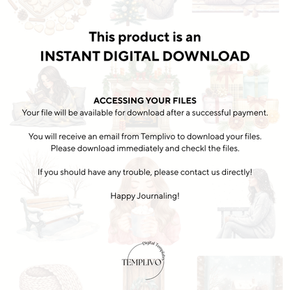 Digital Stickers - Winter