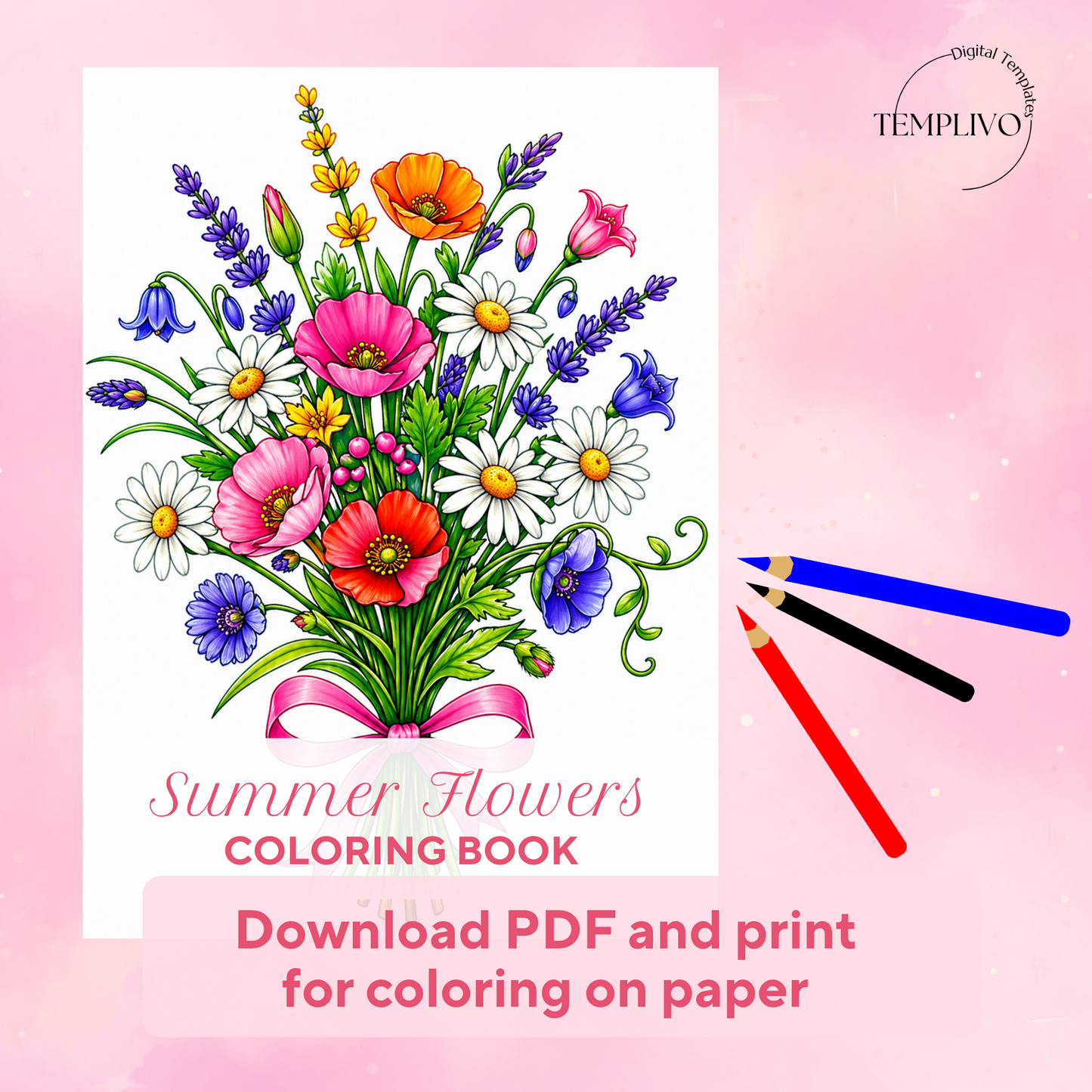 Adult coloring book, summer flowers, coloring book, floral, coloriage png, floral coloring pages, adult coloring pages, doodle colouring book, flower colouring pages png, adult coloring pages printable, adult coloring, coloring pages for adults, coloring page digital, Instant download, Intricate, High detail, Line art, best seller, grey scale, Blumen Malbuch, Sommer Blumen, fleur
