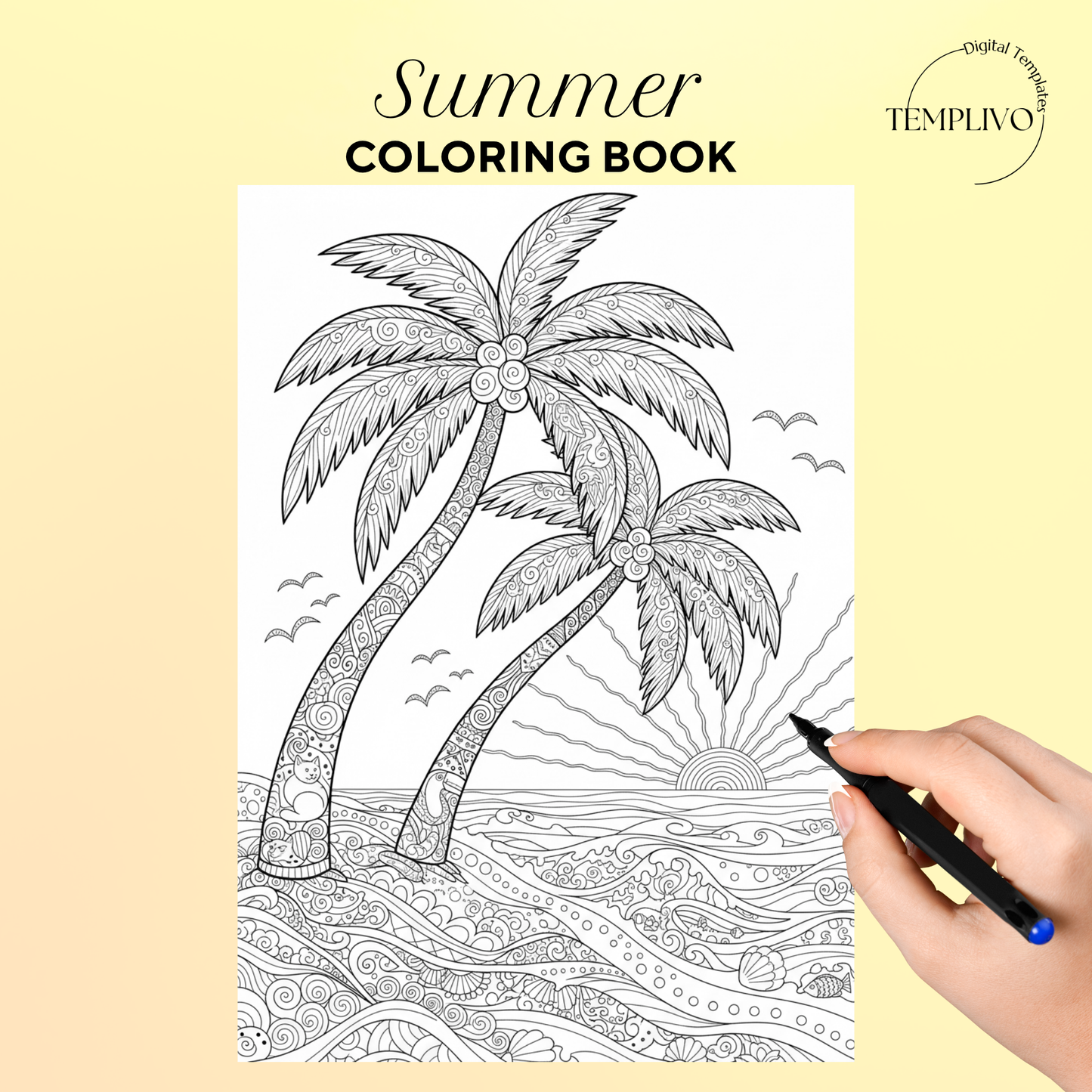 adult coloring book, summer coloring book, coloring book, summer theme, flower colouring, adult coloring book, Malbuch, Malseiten, Sommer, Malbuch, intricate, line-art, high detail black and greyscale, pdf, png, printable coloring sheets, digital coloring, livres coloriage adulte, doodle coloring, 
ausmalbilder erwachsene, digital download, Instant download, Coloring Pages for adults, coloriage png, floral coloring