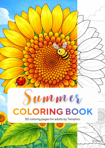 adult coloring book, summer coloring book, coloring book, summer theme, flower colouring, adult coloring book, Malbuch, Malseiten, Sommer, Malbuch, intricate, line-art, high detail black and greyscale, pdf, png, printable coloring sheets, digital coloring, livres coloriage adulte, doodle coloring, 
ausmalbilder erwachsene, digital download, Instant download, Coloring Pages for adults, coloriage png, floral coloring