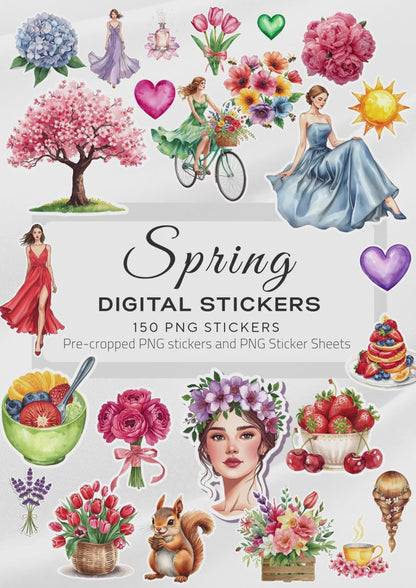 Digital Stickers Spring, Digital Planner Stickers, spring theme, sticker, Planner stickers, PNG stickers, self care stickers, spring clipart, digital sticker, digitale sticker, aufkleber, ipad stickers, goodnotes stickers, samsung notes sticker, watercolor png, aesthetic stickers, watercolor planner stickers, clipart, planner clipart, stickers numeriques, stickers digitali, printemps, natural girl clipart, digital stickers aquarelle, planner clipart, png
