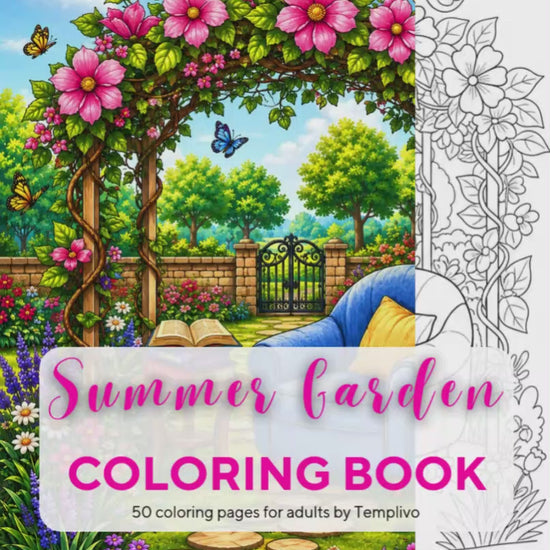 Adult coloring book, summer garden, coloring book, floral, coloriage png, floral coloring pages, adult coloring pages, doodle colouring book, flower colouring pages png, adult coloring pages printable, adult coloring, coloring pages for adults, coloring page digital, Instant download, Intricate, High detail, Line art, best seller, grey scale, summer flowers, Malbuch, Malseiten