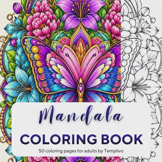 Adult coloring book, Mandala coloring book, Mandala, livre de coloriage, pdf, png, fantasy coloring pages, adult coloring pages, doodle colouring book, floral colouring pages png, adult coloring pages printable, adult coloring, coloring pages for adults, coloring page digital, Instant download, high detail and intricate, Line art, best seller, grey scale, Mandala Malvorlagen, Malbuch, Malseiten