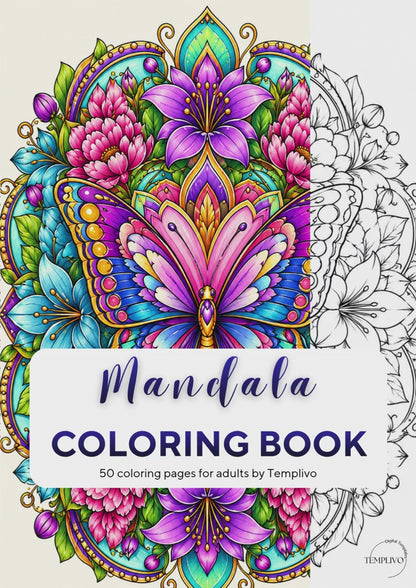 Adult coloring book, Mandala coloring book, Mandala, livre de coloriage, pdf, png, fantasy coloring pages, adult coloring pages, doodle colouring book, floral colouring pages png, adult coloring pages printable, adult coloring, coloring pages for adults, coloring page digital, Instant download, high detail and intricate, Line art, best seller, grey scale, Mandala Malvorlagen, Malbuch, Malseiten