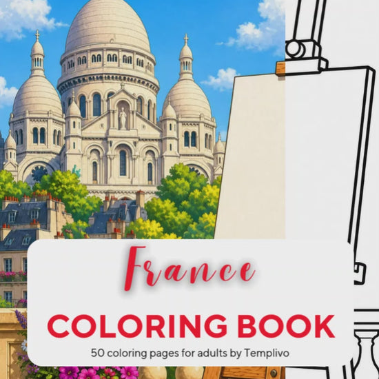 Adult coloring book, france coloring book, francais, livre de coloriage, pdf, png, france coloring pages, adult coloring pages, doodle colouring book, france colouring pages png, adult coloring pages printable, adult coloring, coloring pages for adults, coloring page digital, Instant download, simpl and easyl, Line art, best seller, grey scale, Frankreich Malvorlagen, Malbuch, Malseiten