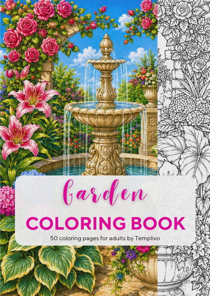 Garden Coloring Book